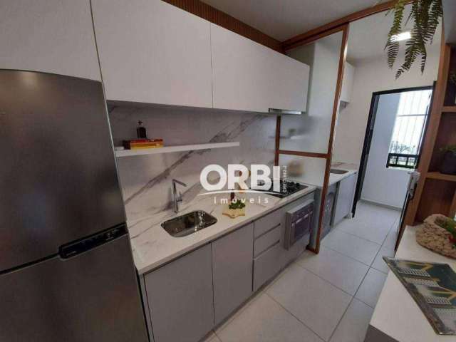 Apartamento com 2 dormitórios à venda, 54 m² por R$ 265.000,00 - Salto do Norte - Blumenau/SC