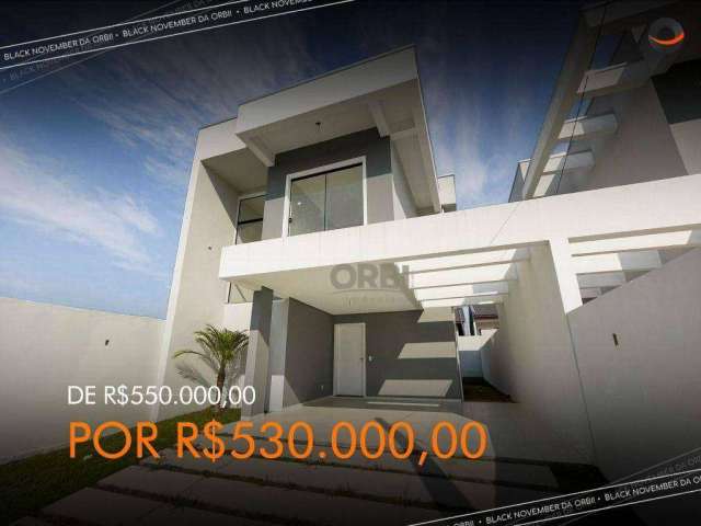 Sobrado com 3 dormitórios à venda, 127 m² por R$ 530.000,00 - Benedito - Indaial/SA