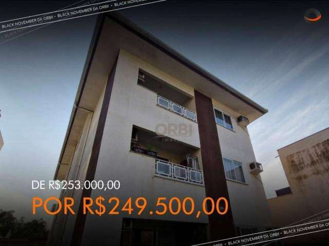 Apartamento com 2 dormitórios à venda, 50 m² por R$ 249.500,00 - Bela Vista - Gaspar/SC