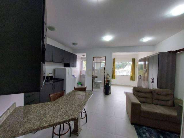 Apartamento com 1 dormitório para alugar, 37 m² por R$ 1.921,90/mês - Fortaleza - Blumenau/SC