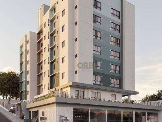 Apartamento com 2 dormitórios à venda, 66 m² por R$ 464.000 - Água Verde - Blumenau/SC