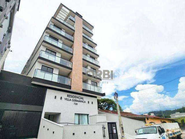 Apartamento com 2 dormitórios à venda, 59 m² por R$ 395.000,00 - Velha - Blumenau/SC