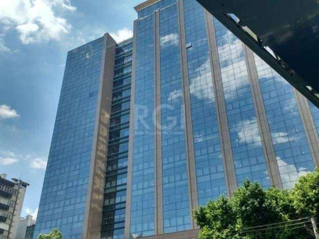 Ótima sala comercial no Empreendimento Walk Offices Praia de Belas, com 44m2 privativos, andar alto, de fundos, silenciosa. Edifício com portaria 24 horas, recepção com segurança, 3 elevadores, salas 