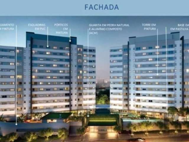 Apartamento de 67m², 3 dormitórios, sendo 1 suíte e  vaga dupla de garagem. Living para 2 ambientes, cozinha e área de serviço.&lt;BR&gt;&lt;BR&gt;Edifício com guarida blindada, piscina adulto e infan