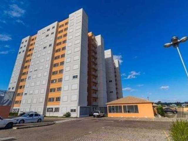 Apartamento no 4º andar, com 53m², no Centro de Esteio. Possui 2 dormitórios, sala com 2 ambientes, cozinha com churrasqueira, banheiro social e área de serviço. Box privativo.&lt;BR&gt;Piso cerâmico 