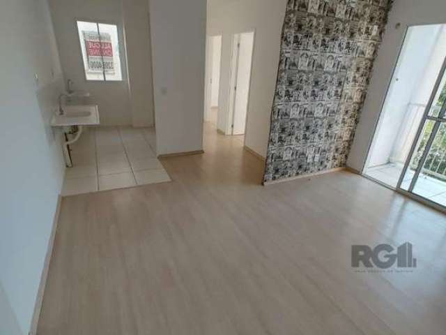 Apartamento 2 dormitórios 51m²,  no bairro Vila Nova. Um banheiro, living para dois ambientes, área de serviço, sacada e churrasqueira no apartamento. Zona Sul de Porto Alegre.&lt;BR&gt;&lt;BR&gt;Cond