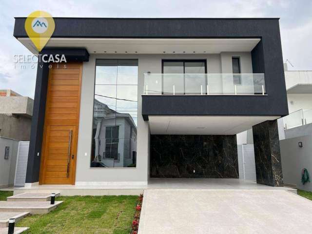 Casa duplex 4 suítes no condomínio Boulevard Lagoa