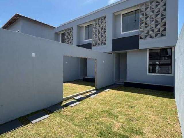 Casa duplex nova em Jacaraípe 3 quartos com suíte