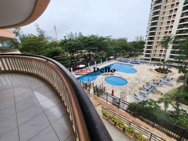 Apartamento à venda na Barra da Tijuca, Rio de Janeiro-RJ: 3 quartos, 1 suíte, 1 sala, 3 banheiros, 2 vagas de garagem, 145m² de área.