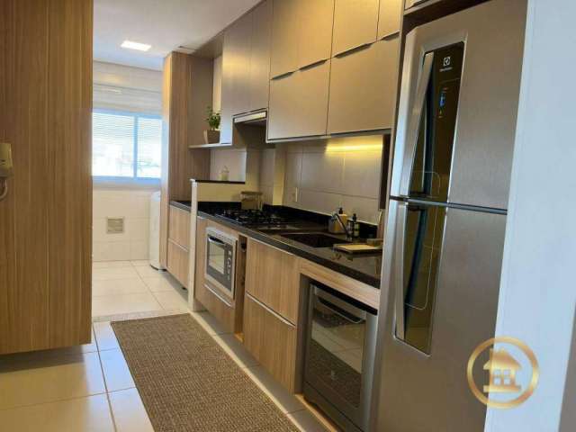 Apartamento com 2 dormitórios à venda, 96 m² por R$ 820.000 - Condomínio Benevento Residenza - Indaiatuba/SP