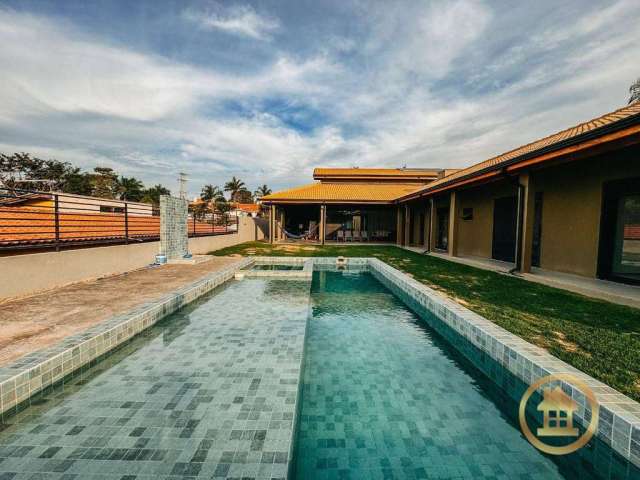 Casa com 4 dormitórios à venda, 417 m² por R$ 2.890.000,00 - Terras de Itaici - Indaiatuba/SP