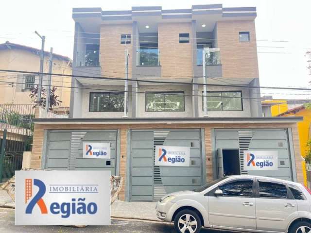 Sobrado frontal de 134 m2 - 3 dorm. 1 suite, 1 lavabo, 2 vagas