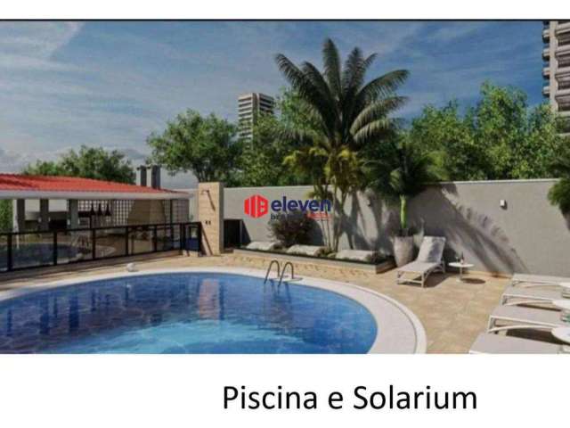 Apartamento de 136 m², 3 dormitórios - Pompéia - Santos