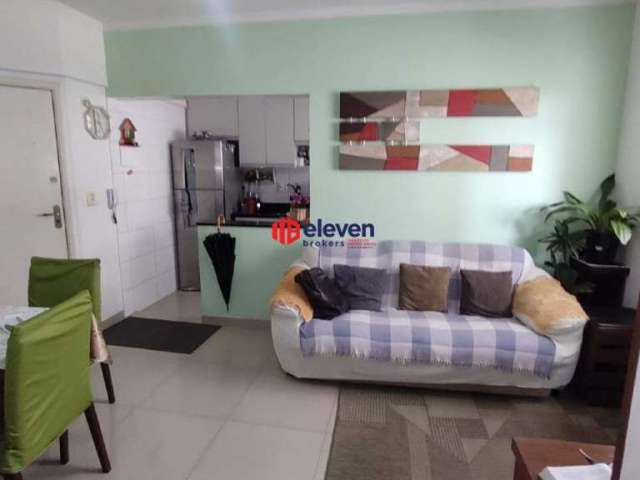 Apartamento à venda, 2 quartos, 1 vaga, Vila Mathias - Santos/SP