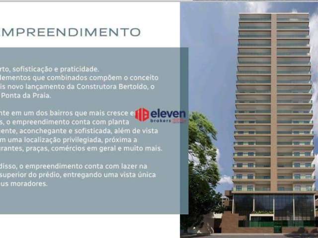 Apartamento a venda, 2 quartos, 1 suite, 1 vaga, Ponta da Praia