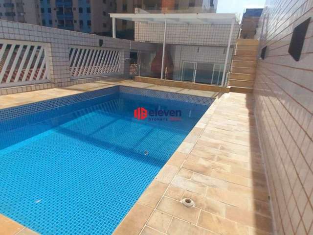 Casa sobreposta alta com 4 dormitórios (2 suítes), 2 Salas, 2 vagas de garagem com 3 andares, piscina, churrasqueira e solarium