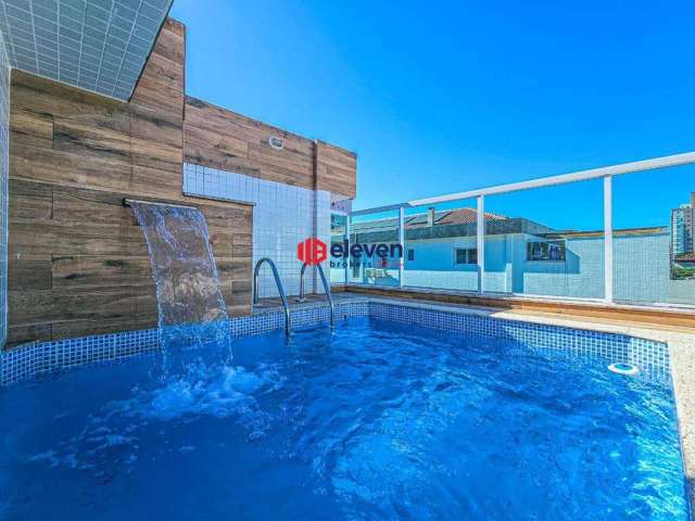 Luxuosa Casa com Espaço Gourmet e Piscina Privativa no Boqueirão, Santos - SP