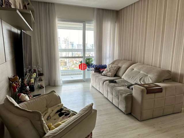 Apartamento 2 dormitórios, 01 suíte, varanda gorumet, vista livre no Gonzaga!