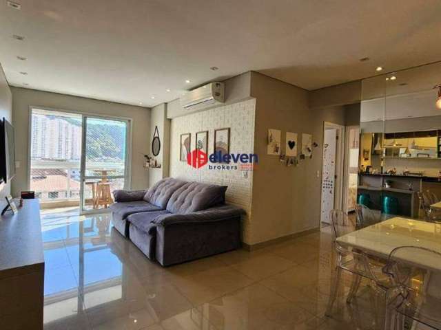 Apartamento à Venda, 02 Dormitórios, em ótima localização, no Marapé, Santos-SP