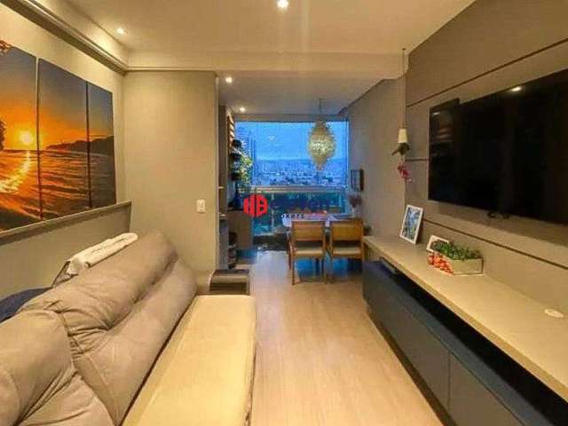 Apartamento Exclusivo com 2 Suítes e Vista para o Mar na Ponta da Praia - 2 Vagas e Churrasqueira