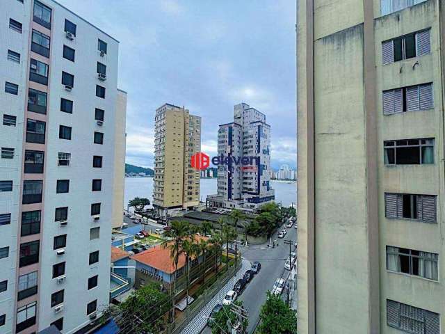 Apartamento à Venda com Vista Mar no Itararé – Andar Alto e 2 Dormitórios