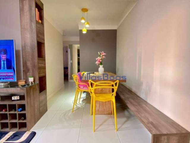 Apartamento disponível para venda com varanda gourmet no Jardim Aquarius!