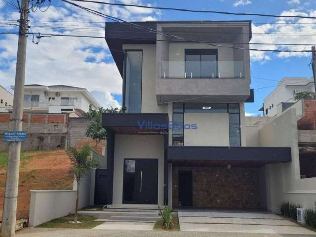 Sobrado Urbanova Cond Floradas do Paratehy  4 suites sendo 3 no piso superior e 1 no inferior podendo ser convertida em escritório