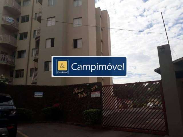 Apartamento para Venda em Campinas, Vila Ipê, 2 dormitórios, 1 banheiro, 1 vaga