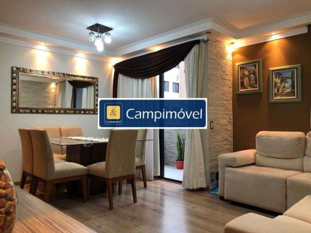 Apartamento para Venda em Campinas, Jardim do Lago, 3 dormitórios, 1 suíte, 2 banheiros, 2 vagas