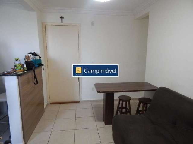 Apartamento para Venda em Campinas, Loteamento Parque São Martinho, 2 dormitórios, 1 banheiro, 1 vaga