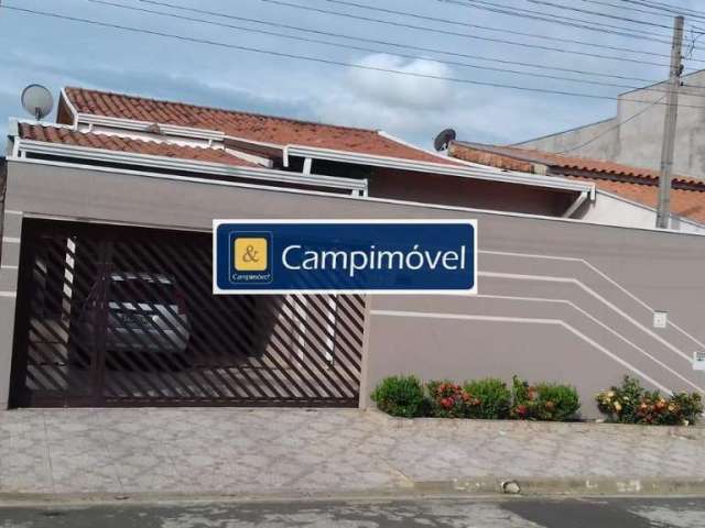 Casa para Venda em Sumaré, Jardim dos Ipês, 3 dormitórios, 1 suíte, 3 banheiros, 2 vagas