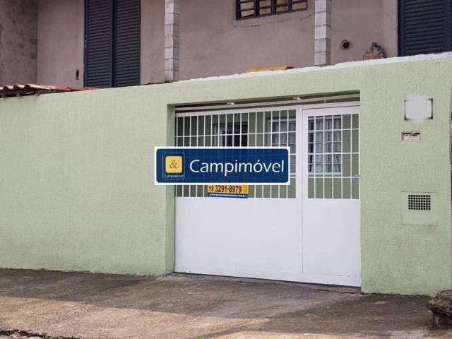 Casa para Venda em Campinas, Jardim Tamoio, 2 dormitórios, 1 banheiro, 2 vagas