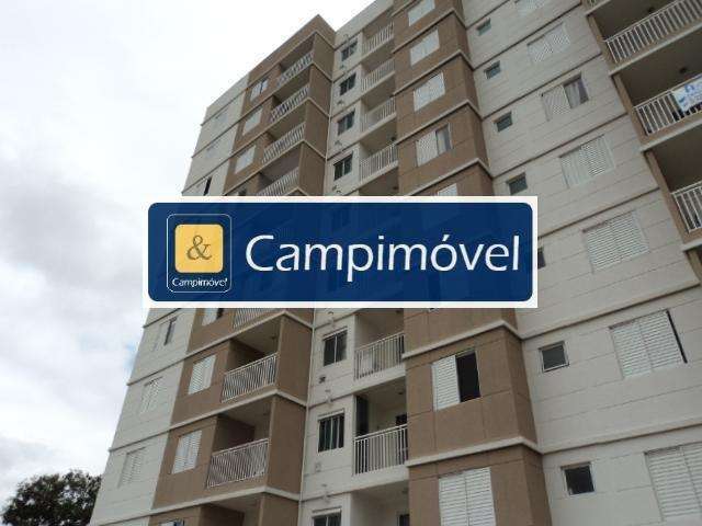 Apartamento para Venda em Campinas, Residencial Parque da Fazenda, 3 dormitórios, 1 suíte, 2 banheiros, 1 vaga