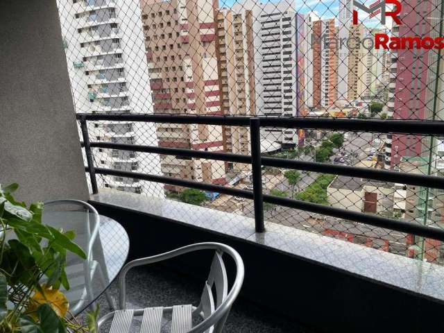 Apartamento com 1 quarto à venda no Meireles, Fortaleza , 57 m2 por R$ 410.000