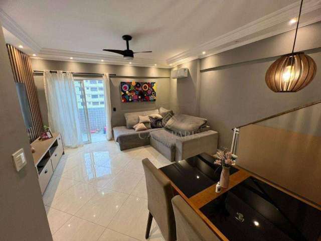 Apartamento Duplex com 2 dormitórios à venda, 105 m² por R$ 660.000,00 - Vila Tupi - Praia Grande/SP