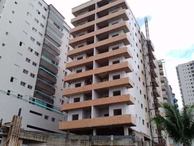 Apartamento com 1 dormitório à venda, 43 m² por R$ 290.000,00 - Vila Guilhermina - Praia Grande/SP