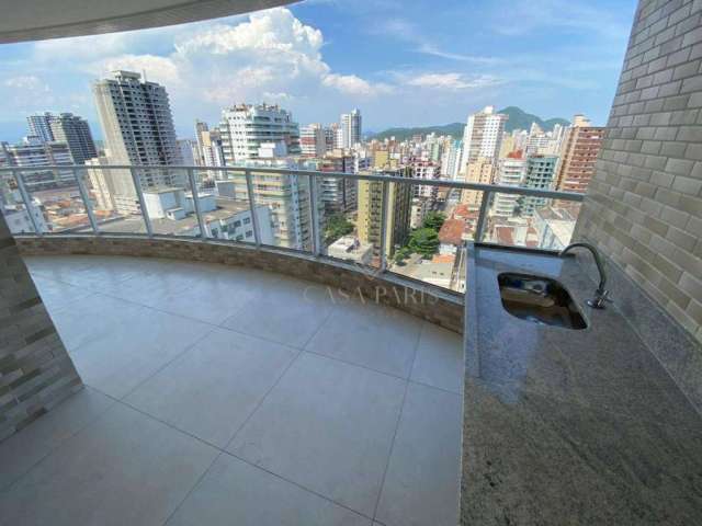 Apartamento com 3 quartos à venda, 109 m² por R$ 799.000 - Vila Guilhermina - Praia Grande/SP