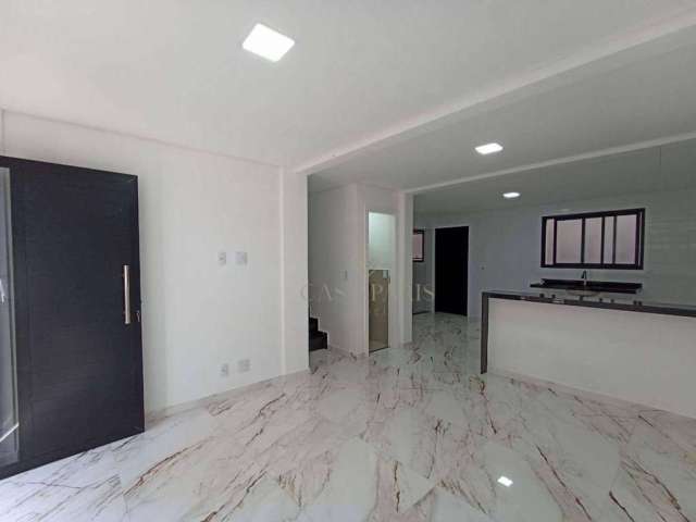 Sobrado com 3 dormitórios à venda, 111 m² por R$ 790.000,00 - Tupi - Praia Grande/SP