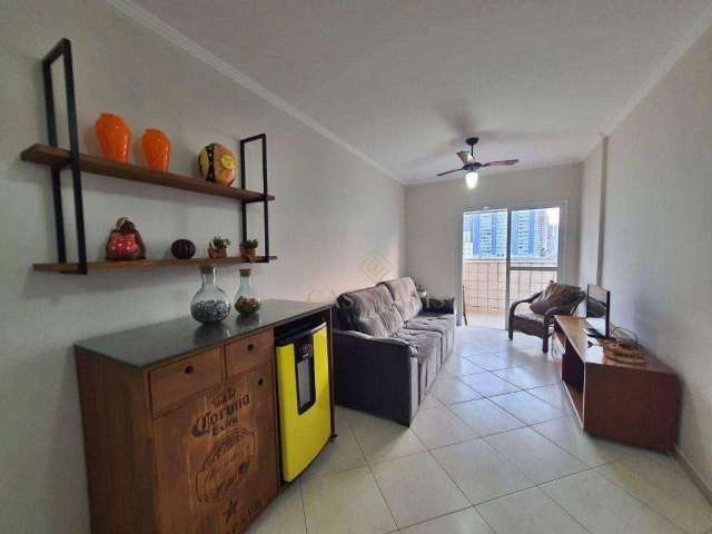 Apartamento com 1 quarto e vista mar à venda na Vila Guilhermina em Praia Grande!