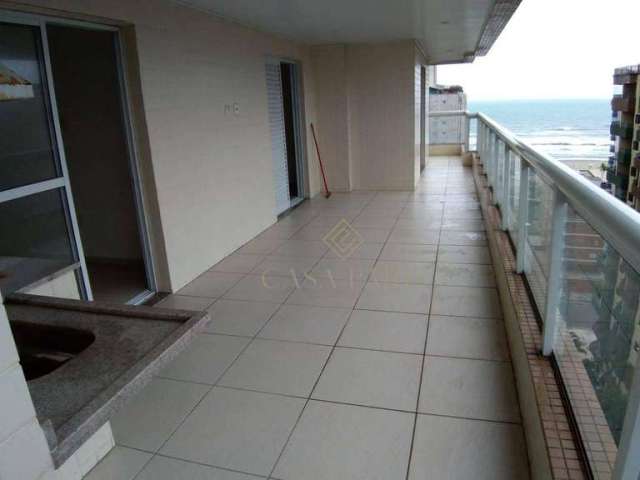 Apartamento com 3 quartos e vista do mar à venda em Praia Grande!