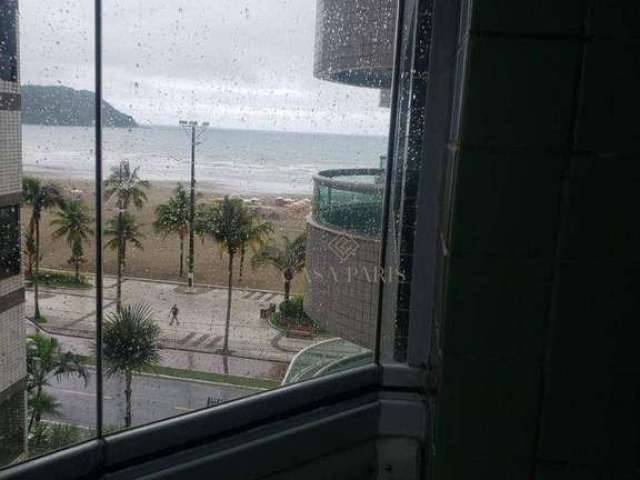 Apartamento com vista do mar e 3 dormitórios à venda no Canto do Forte em Praia Grande!