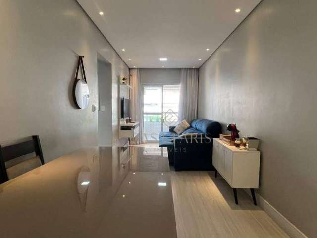 Apartamento à venda, 57 m² por R$ 379.000,00 - Vila Guilhermina - Praia Grande/SP