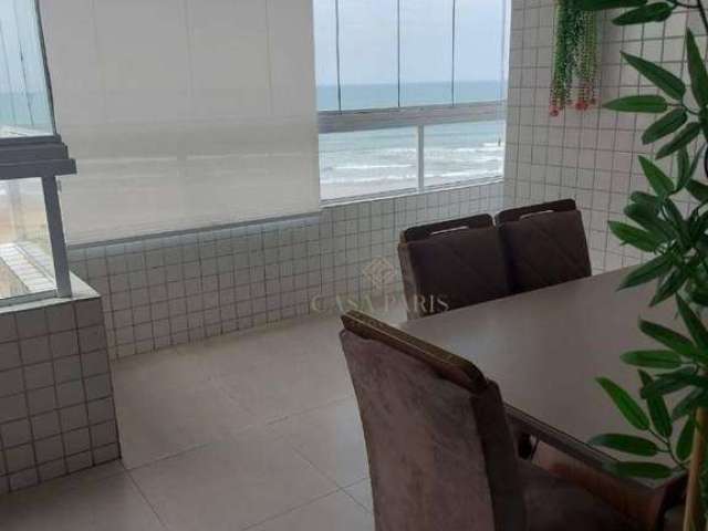 Apartamento mobiliado e frente mar à venda em Praia Grande