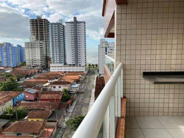 Apartamento com vista mar e 2 quartos à venda em Praia Grande!