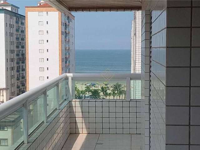 Apartamento com 3 quartos e vista mar à venda na Vila Guilhermina em Praia Grande!