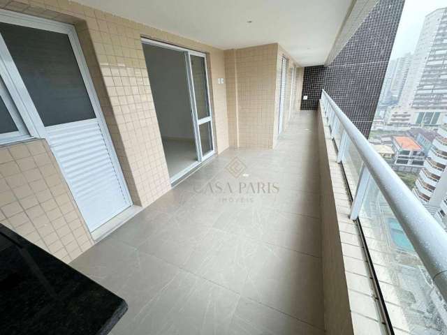 Apartamento com 3 quartos à venda, 118 m² por R$ 665.000 - Aviação - Praia Grande/SP