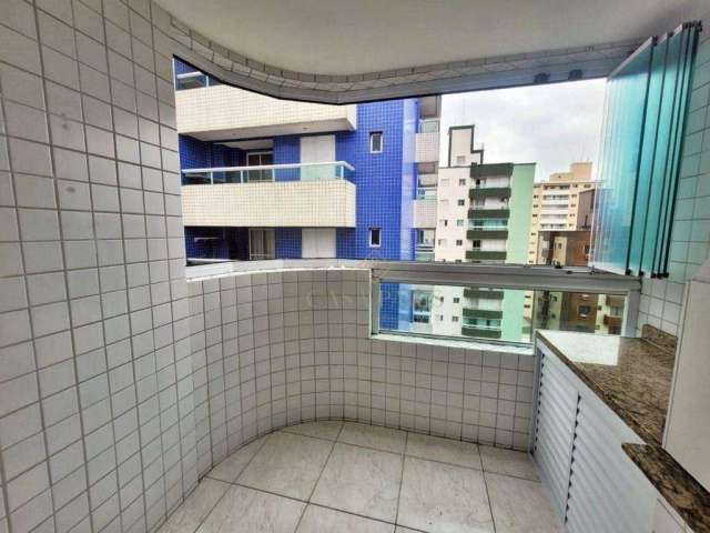 Apartamento com 1 quarto à venda, 45 m² por R$ 310.000 - Maracanã - Praia Grande/SP