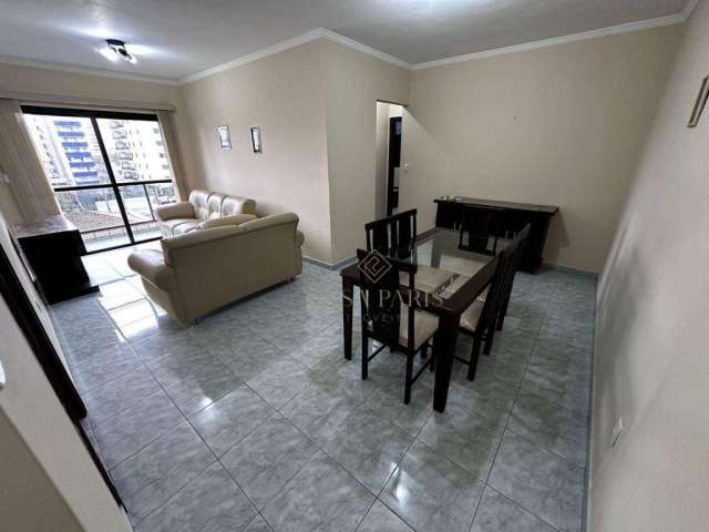 Apartamento com 2 quartos à venda, 80 m² por R$ 420.000 - Vila Guilhermina - Praia Grande/SP