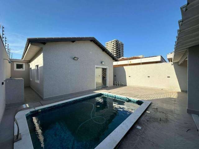 Casa com 4 quartos à venda, 164 m² por R$ 950.000 - Caiçara - Praia Grande/SP