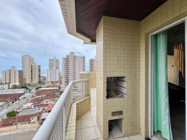 Cobertura com 3 quartos à venda, 108 m² por R$ 700.000 - Aviação - Praia Grande/SP